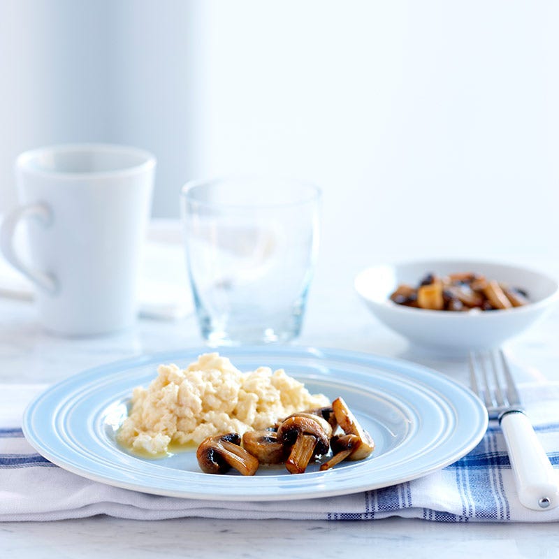 Foto av Äggröra med stekta champinjoner från WW ViktVäktarna
