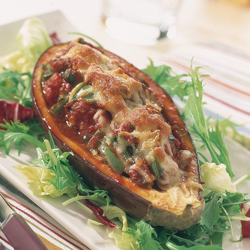 Foto av Fylld aubergine från WW ViktVäktarna