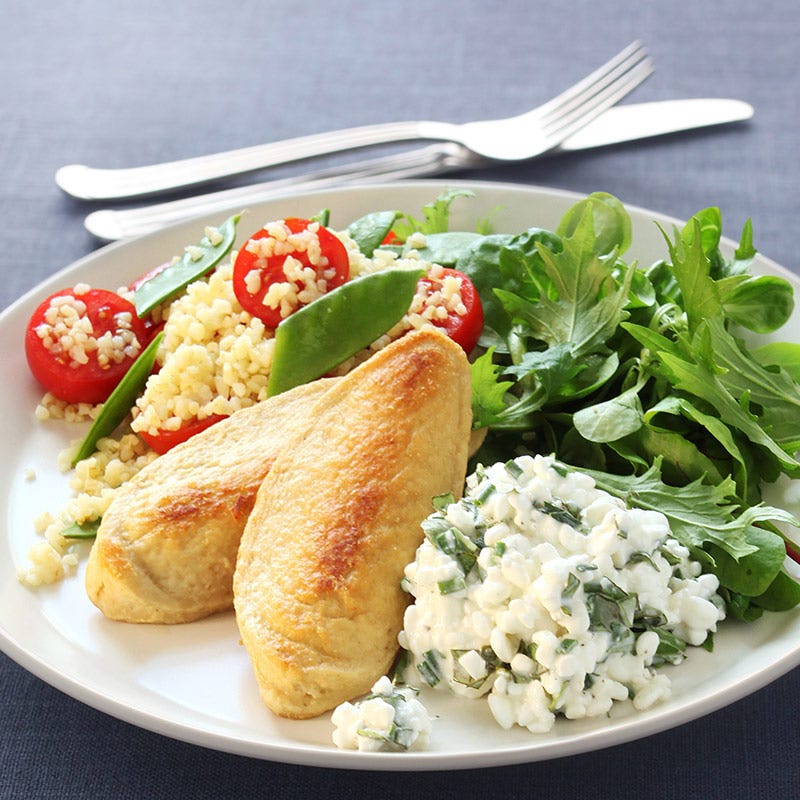 Foto av Örtbulgur och quornfilé från WW ViktVäktarna