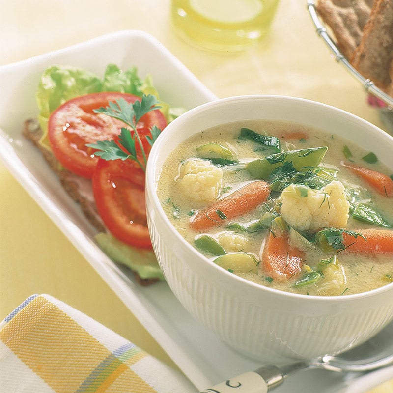 Foto av Soppa med grönsaker och franska örter från WW ViktVäktarna