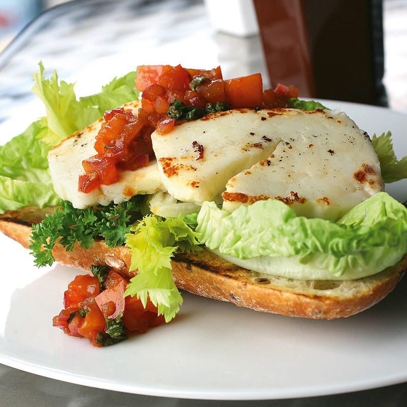 Foto av Ciabatta med tomat och halloumi från WW ViktVäktarna