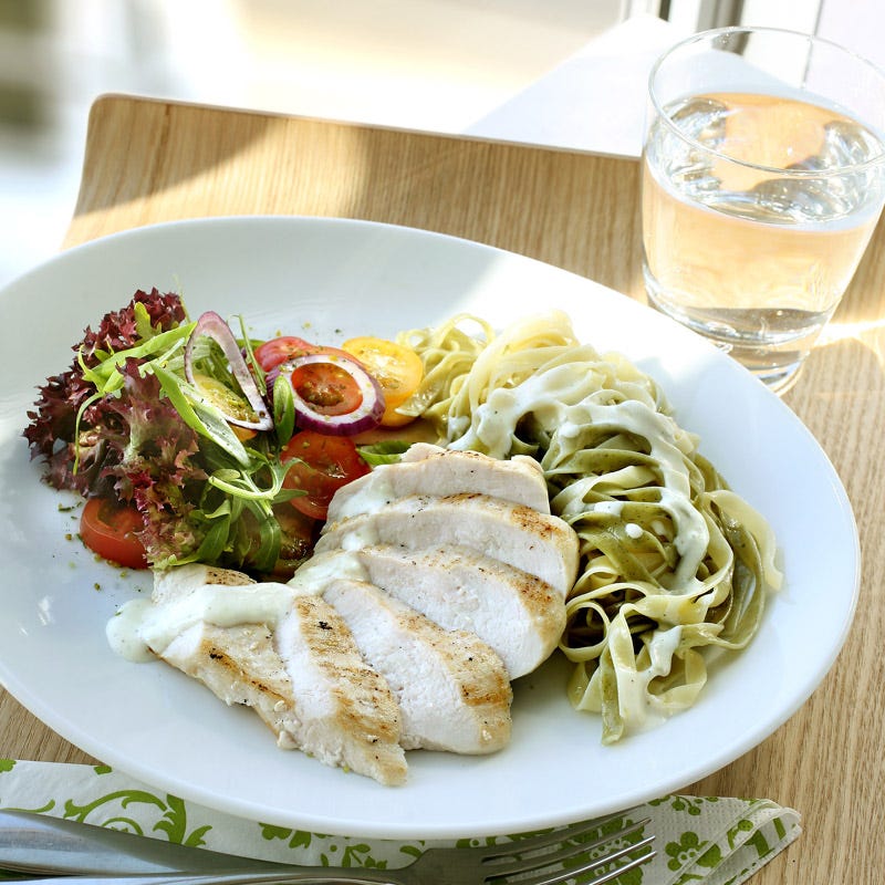 Foto av Kycklingfilé med chèvrepasta från WW ViktVäktarna