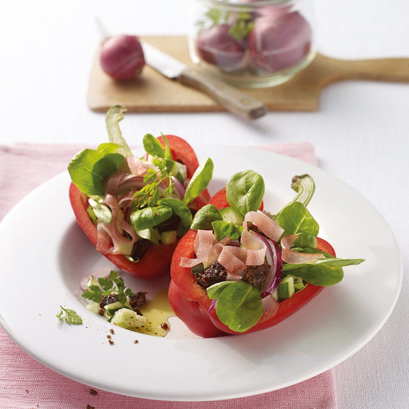 Foto av Fyllda paprikor med skinksallad från WW ViktVäktarna