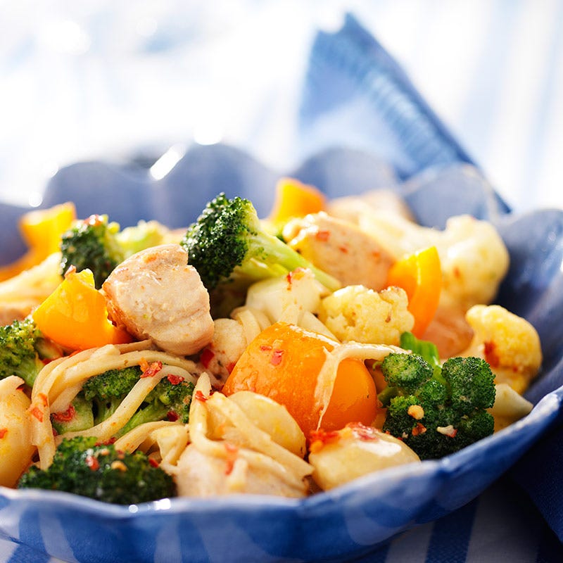 Foto av Kycklingfilé med grönsaker och hetta från WW ViktVäktarna