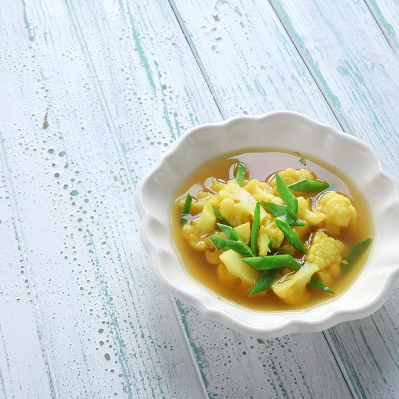 Foto av Blomkålssoppa med smak av curry från WW ViktVäktarna