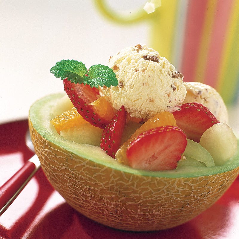 Foto av Fruktbägare med knäckglass från WW ViktVäktarna