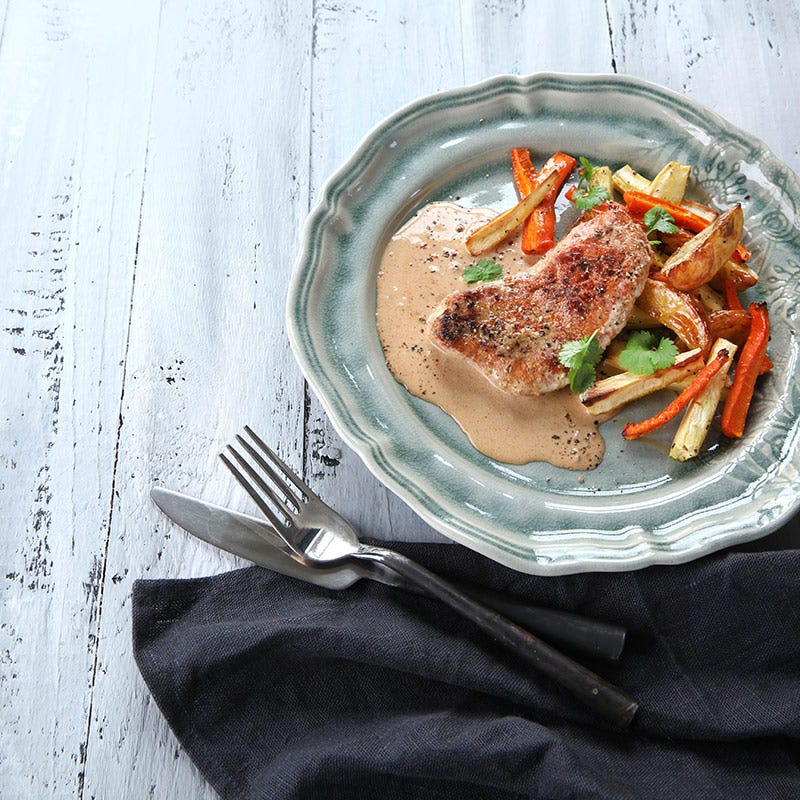 Foto av Texmex-skinka med rostade rotfrukter från WW ViktVäktarna