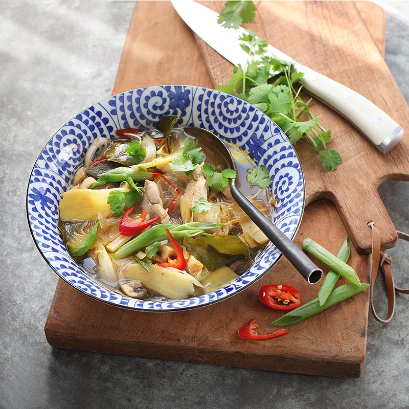 Foto av Tom yam gai (Syrlig kycklingsoppa) från WW ViktVäktarna