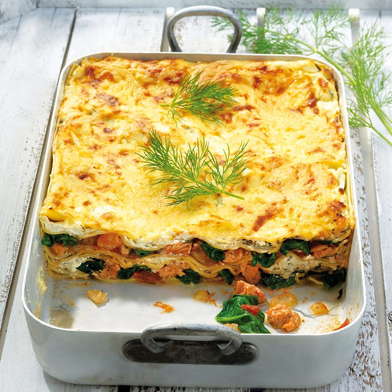 Foto av Lax- och spenatlasagne från WW ViktVäktarna