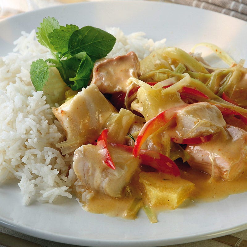 Foto av Exotisk fiskgryta med lax från WW ViktVäktarna