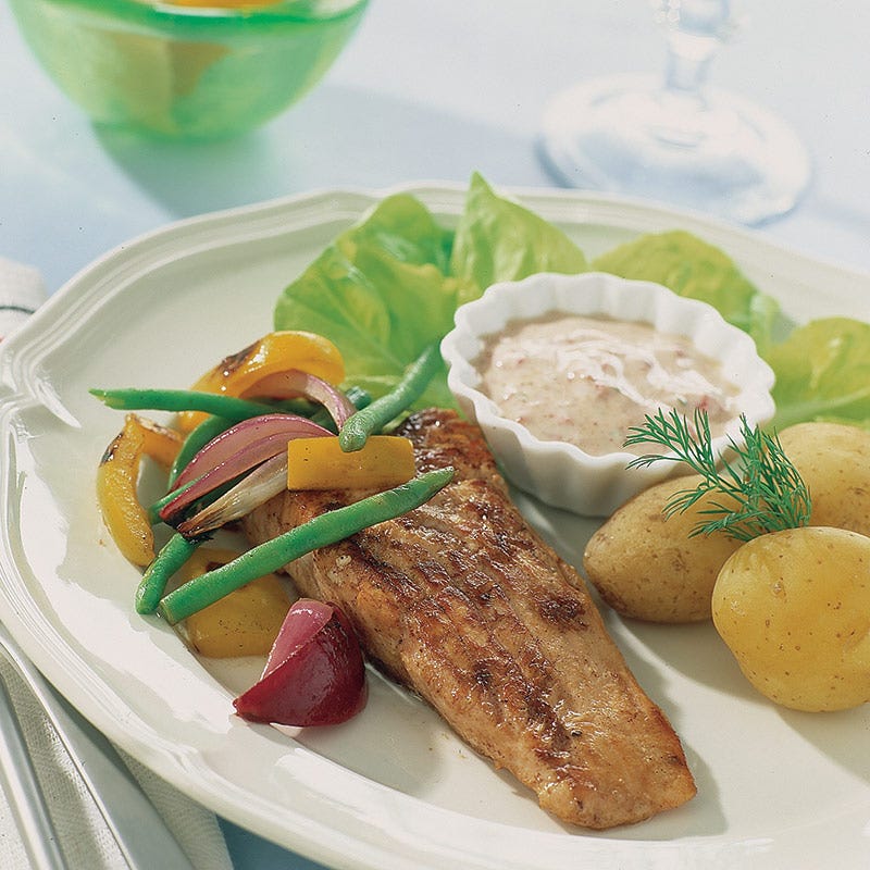 Foto av Laxkotlett i paprikasås från WW ViktVäktarna