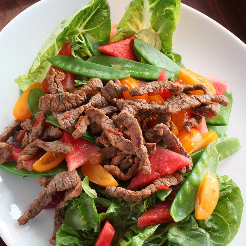 Foto av Sallad med biff och melon från WW ViktVäktarna