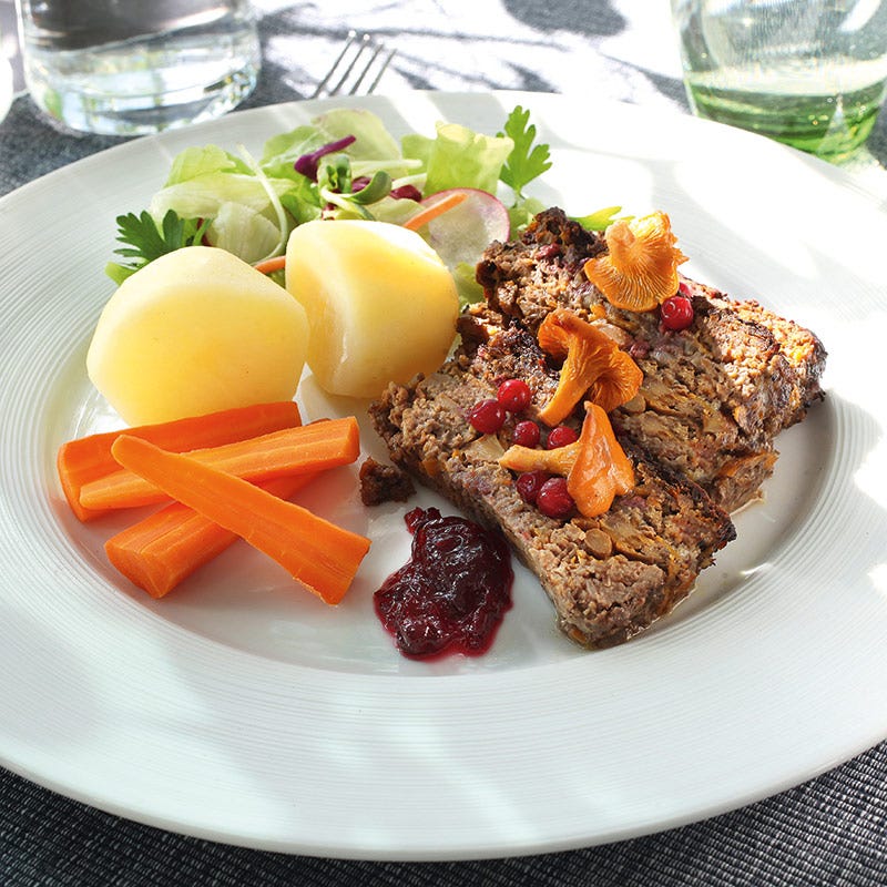 Foto av Viltfärslimpa med kantareller och äpple från WW ViktVäktarna