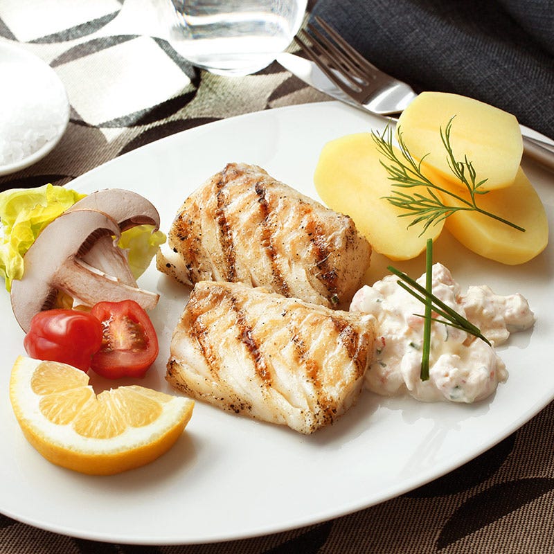 Foto av Grillad fisk med räkröra från WW ViktVäktarna