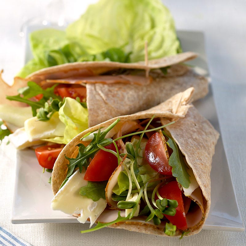 Foto av Kalkonwrap från WW ViktVäktarna