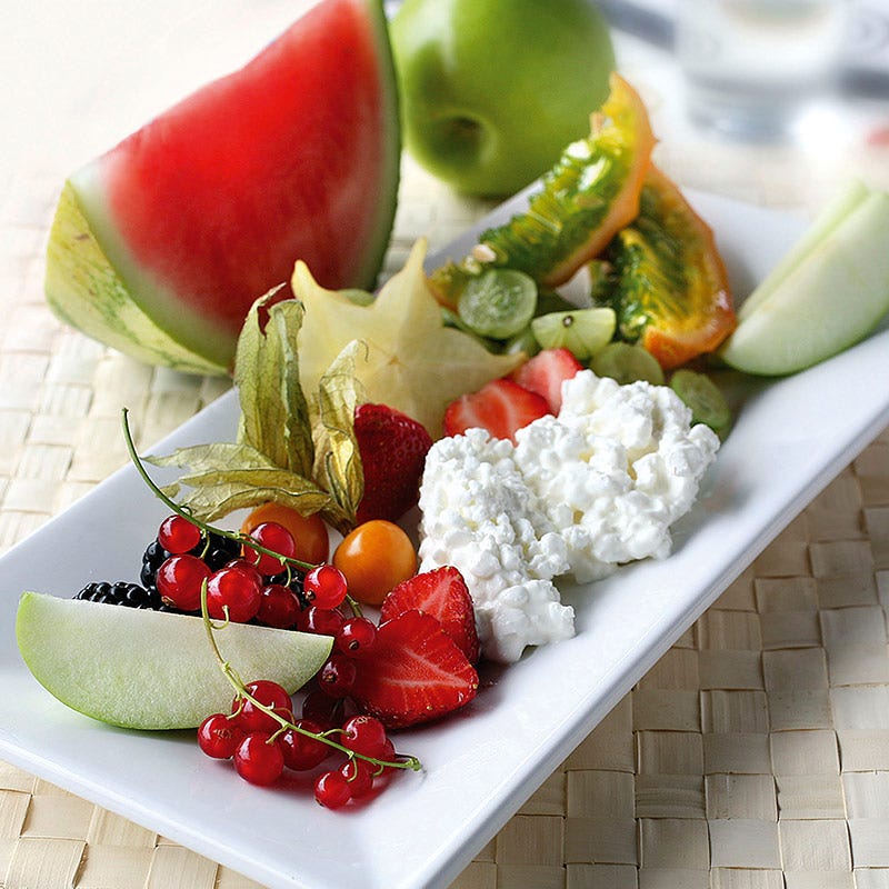 Foto av Frukt och cottage cheese från WW ViktVäktarna