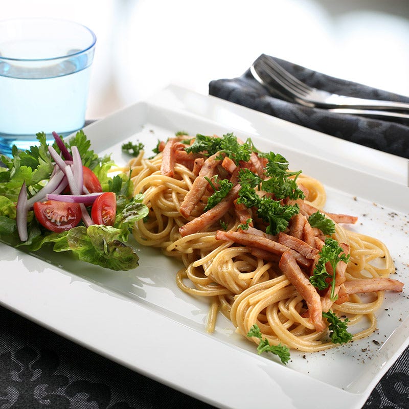 Foto av Carbonara med kassler från WW ViktVäktarna