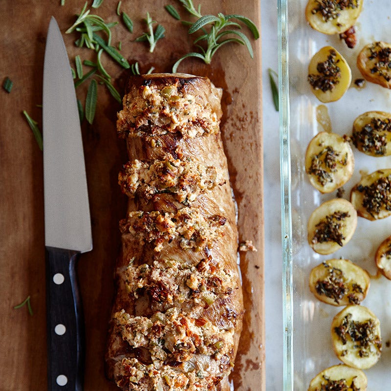 Foto av Fylld fläskytterfilé med örtpotatis från WW ViktVäktarna