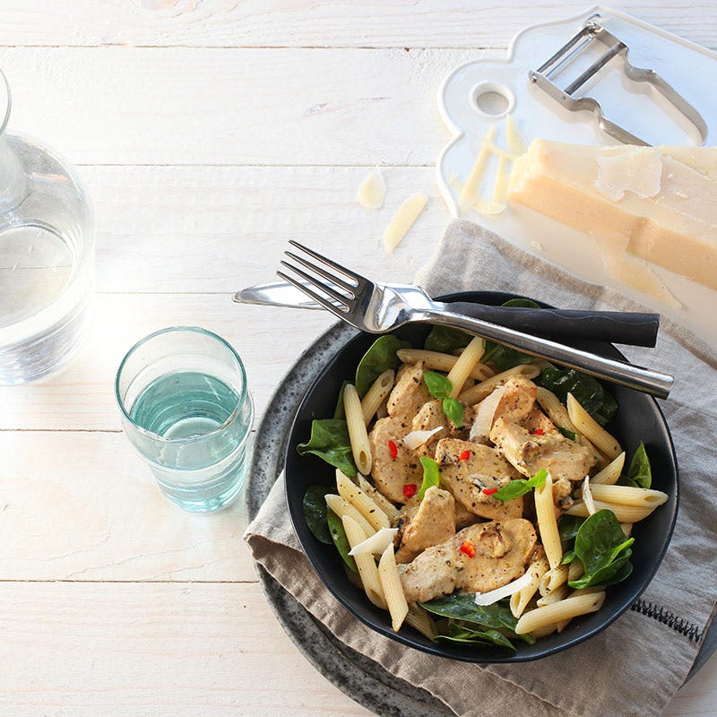 Foto av Pasta med kyckling och pesto från WW ViktVäktarna