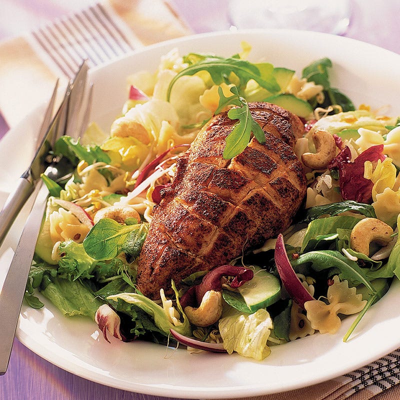 Foto av Sallad med kyckling och cashewnötter från WW ViktVäktarna