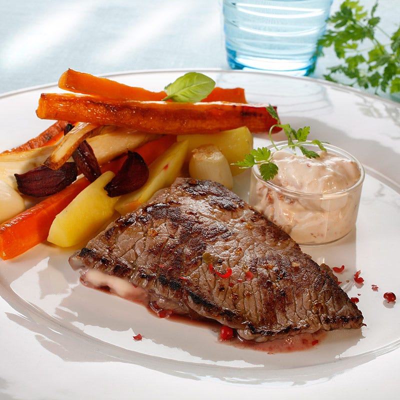 Foto av Lövbiff med rostade grönsaker från WW ViktVäktarna