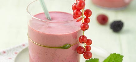Hallonsmoothie