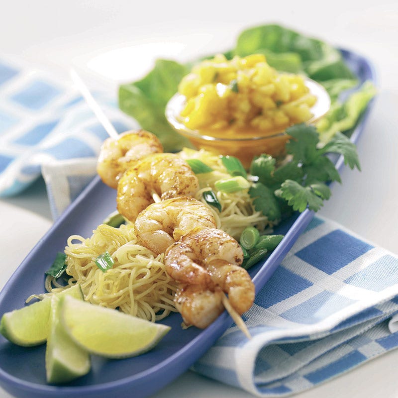 Foto av Räkor med nudlar och mango chutney från WW ViktVäktarna