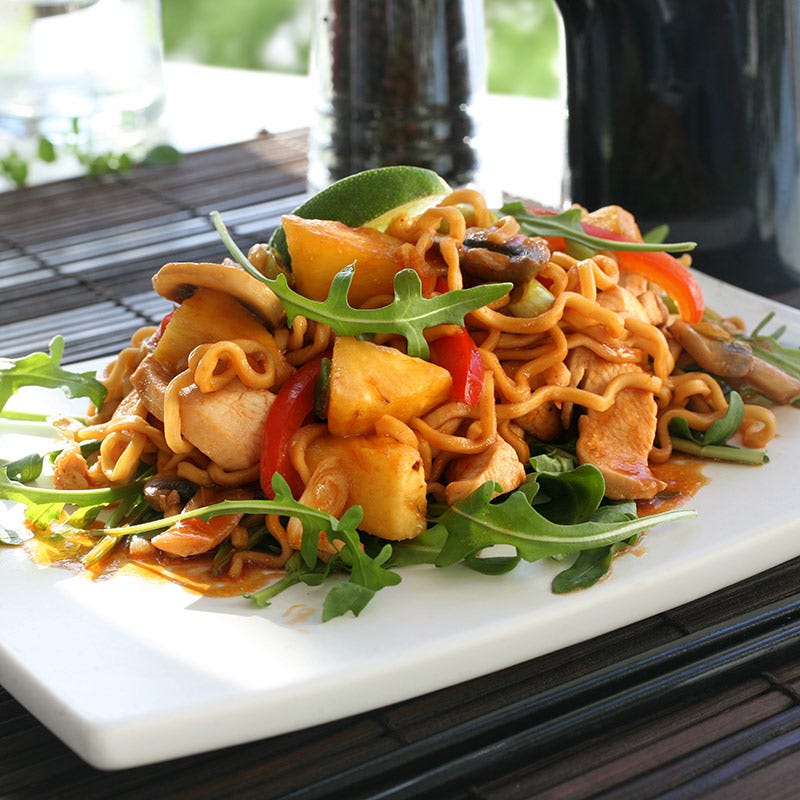 Foto av Kycklingwok med ananas från WW ViktVäktarna