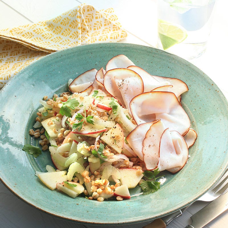 Foto av Matvetesallad med äpple och kalkon från WW ViktVäktarna