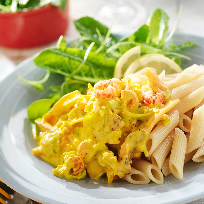 Foto av Pastasås med lax och kräftstjärtar från WW ViktVäktarna