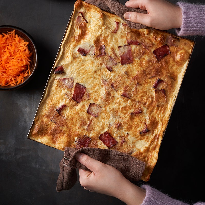 ViktVäktarna - Ugnspannkaka med kalkonbacon