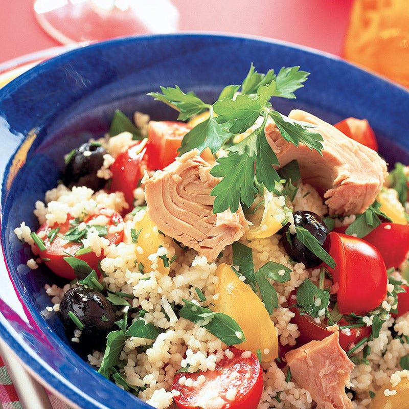 Foto av Couscous med tonfisk, tomater och oliver från WW ViktVäktarna