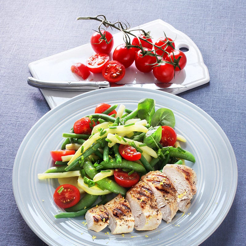 Foto av Grillad kycklingfilé med potatis- och bönsallad från WW ViktVäktarna