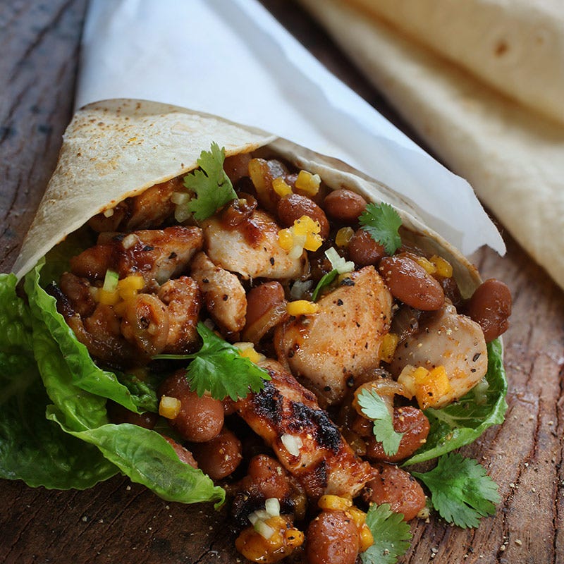 Foto av Burrito med kyckling från WW ViktVäktarna