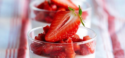 Pannacotta med kardemummagubbar