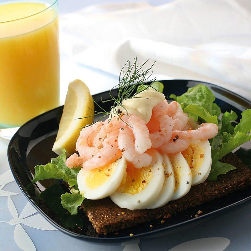 Foto av Äggfrukost med räkor från WW ViktVäktarna