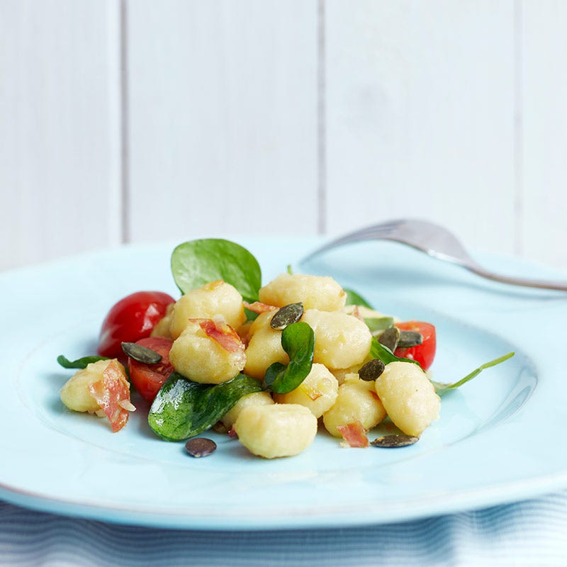 Foto av Gnocchi med tomater och salami från WW ViktVäktarna