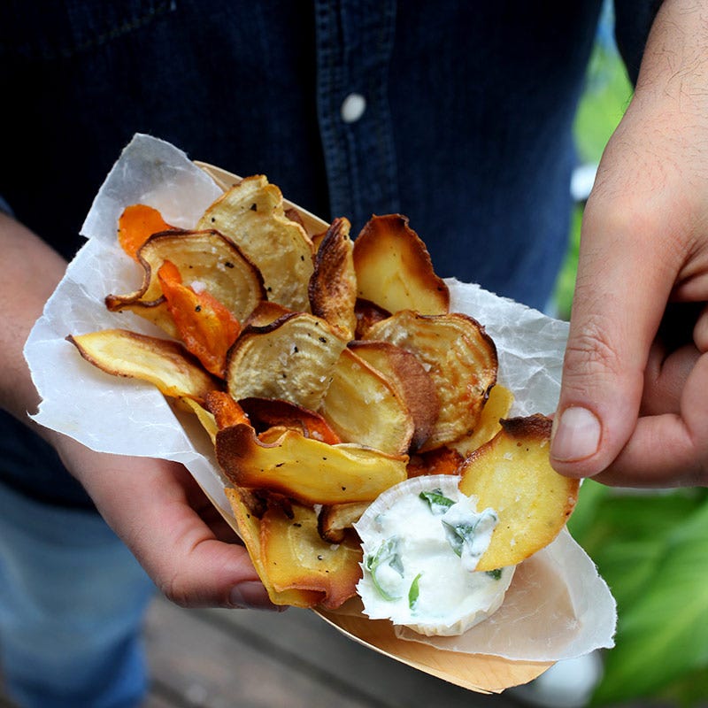 Foto av Chips och parmesandipp från WW ViktVäktarna