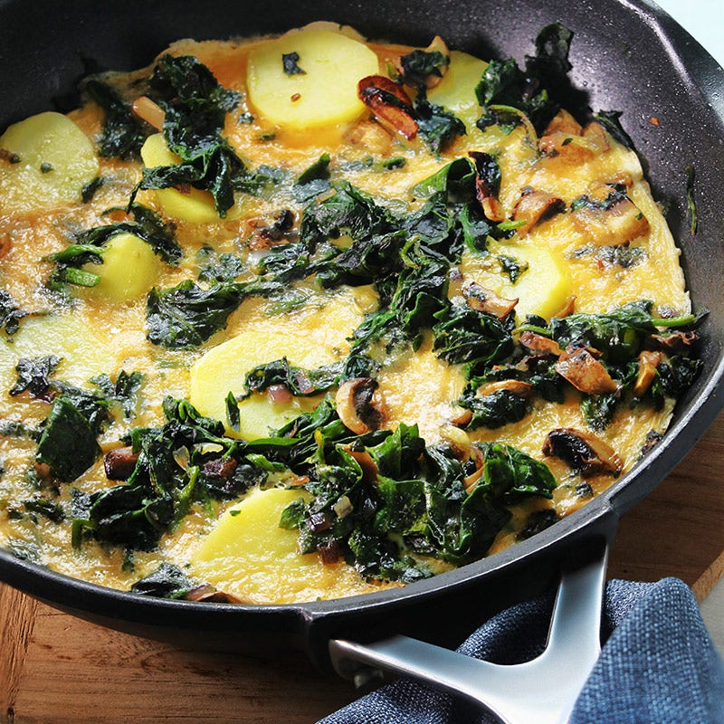 Foto av Spenat- och potatisfrittata från WW ViktVäktarna