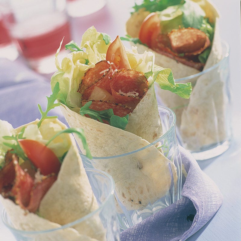 Foto av Tortilla med salami från WW ViktVäktarna