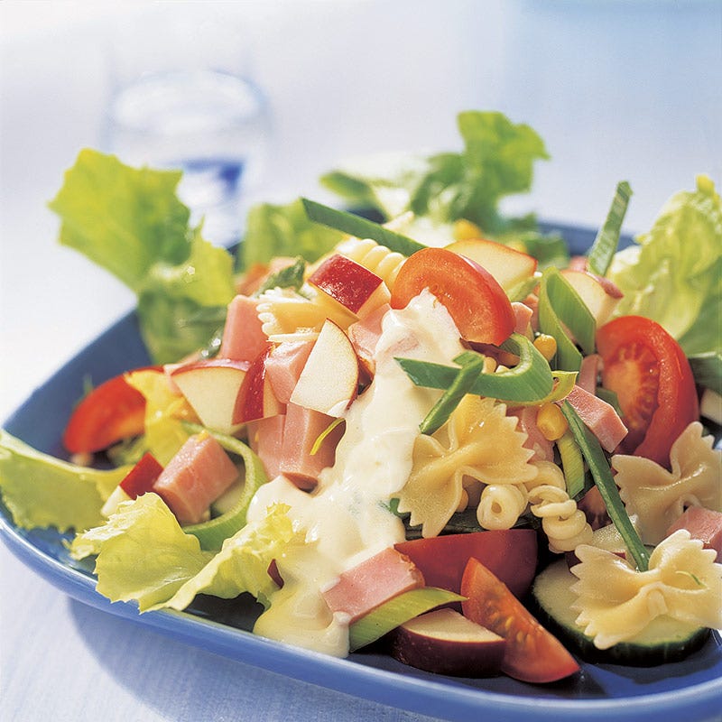 Foto av Pastassallad med kassler och äpple från WW ViktVäktarna