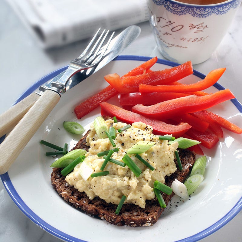 Foto av Äggröra med paprika och gräslök från WW ViktVäktarna