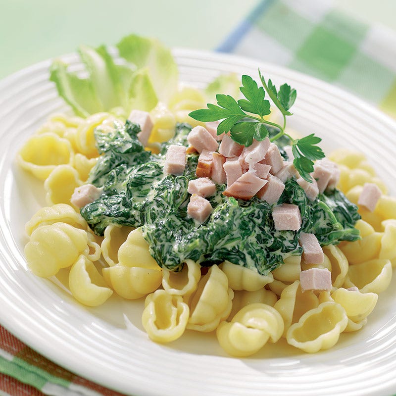 Foto av Spenat och skinkpasta från WW ViktVäktarna