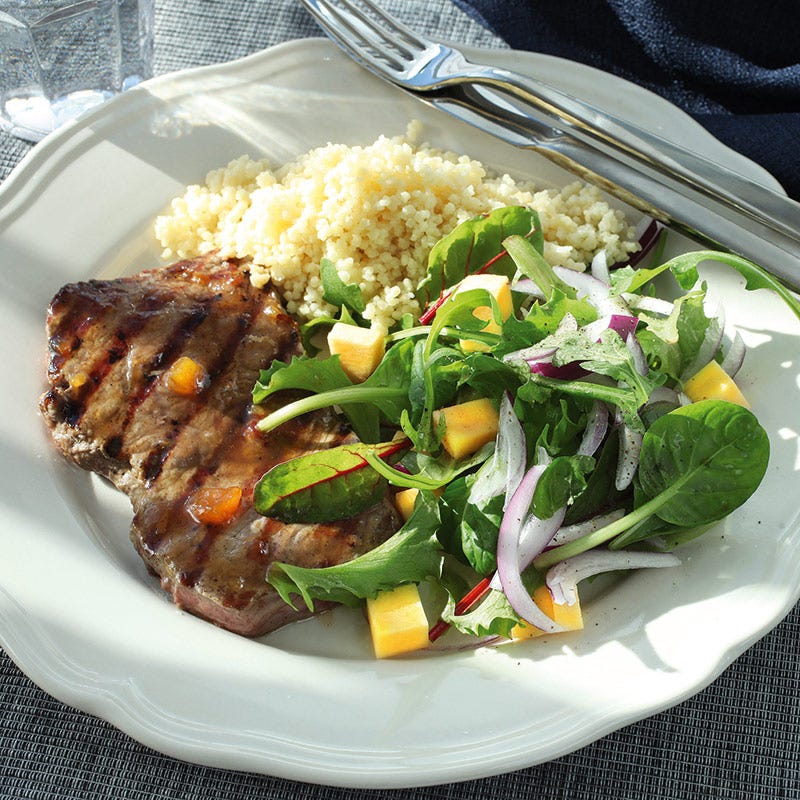 Foto av Ryggbiff med mangosallad från WW ViktVäktarna