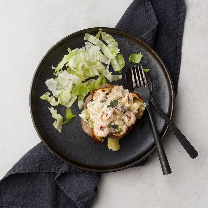 ViktVäktarna - Bakad potatis med räk- och romröra