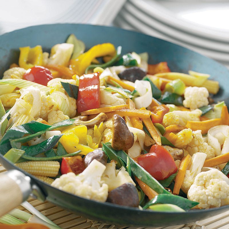 Foto av Grön wok med cashewnötter från WW ViktVäktarna