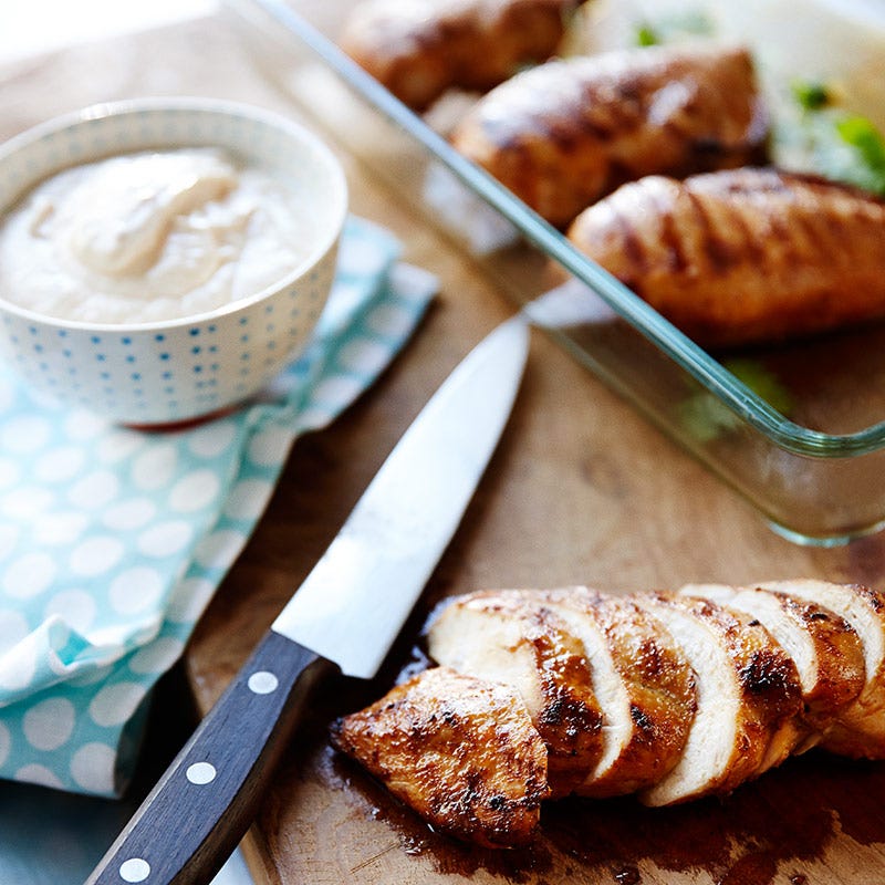 Foto av Grillad kyckling med favoritsås från WW ViktVäktarna