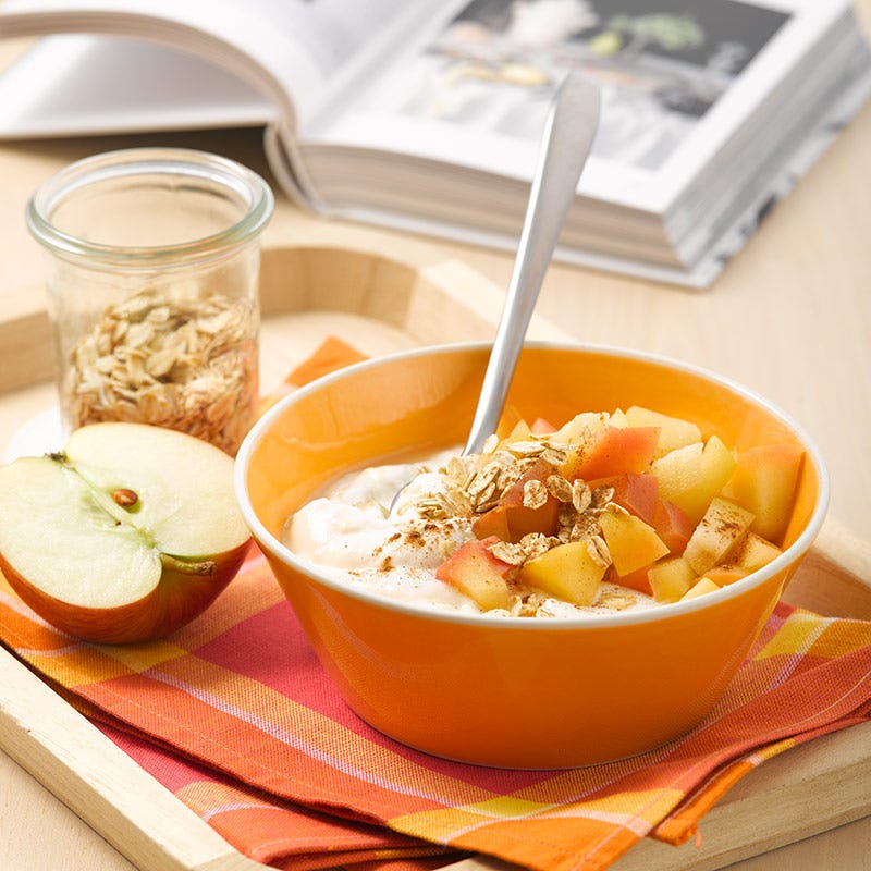Foto av Äpple- och bananyoghurt från WW ViktVäktarna