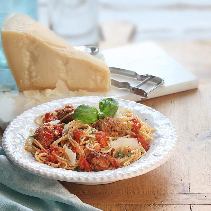 Foto av Kycklingköttbullar med tomatsås från WW ViktVäktarna