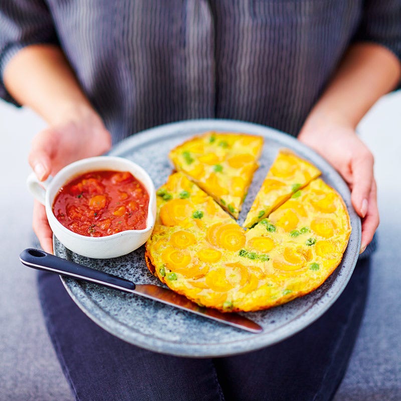Foto av Morotstortilla med tomatsalsa från WW ViktVäktarna